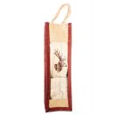 Serviette + gant motifs Chasse