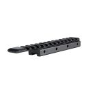 Rail adaptateur Hawke 11mm vers 3/8 Fusil rail weaver / picatinny 6.1 pouces /155mm