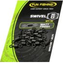 EMERILLON CARPE FUN FISHING SWIVELS TAILLE 8