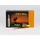 Munitions 243 Win Brenneke TOG cal. 243 Win 6,2g 96gr