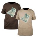 TTEE SHIRT MANCHES COURTES HOMME SOMLYS SANGLIER BEIGE