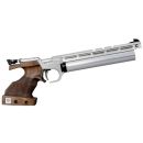 Pistolet STEYR EVO 10 E Electronique argent avec cartouche à air comprimé argent