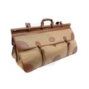 SAC DE BATTUE COUNTRY COTON ET CUIR PETIT MODÈLE
