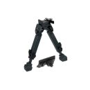 Bi-pied UTG acier revêtement caoutchouc rail picatinny weaver