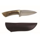 COUTEAU A DESOSSER LAME DE 10 CM MANCHE EN CERF