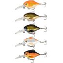 LEURRE FLOTTANT SAVAGE GEAR 3D CRUCIAN CRANK - 4.5CM-05 BLACK & ORANGE