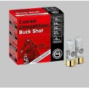 MUNITIONS CHEVROTINE GECO COATED COMPETITION BUCK SHOT 12/65 27,0 G