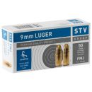 Munition Stv scorpio 9x19 fmj 124 grs boîte de 50