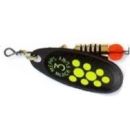 Cuiller Mepps Black Fury Noir Point Chartreuse