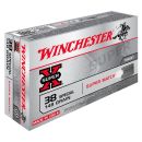 Balle Winchester Super X Lead Wad Cutter 38special 148gr