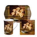 Set tasse chiots labradors