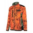 Blouson softshell Pro Hunt Verney Carron Snake Ghostcamo orange