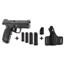 Pack pistolet Steyr M9-A1 Cal.9mm + 4 chargeurs + holster