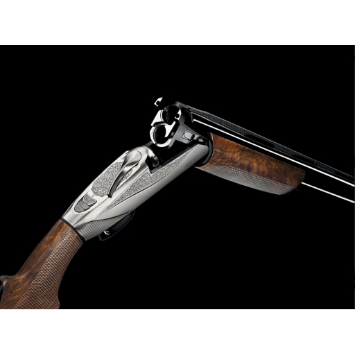 FUSIL DE CHASSE BENELLI 828 U Silver Cal.12/76 canon de 76 cm