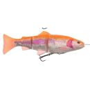 LEURRE SOUPLE ARME SAVAGE GEAR 4D LINE THRU TROUT - 20CM 93GR SS 02 GOLDEN ALBINO