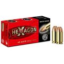 50 MUNITIONS GECO Hexagon CAL.45 13g 200 grains 