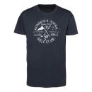 T-Shirt Ligne Verney Golf Club Bleu Denim