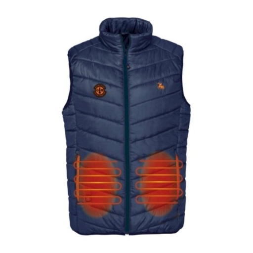 Gilet Chauffant Avec Batterie Ligne Verney Carron MARINE