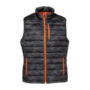 GILET MATELASSE CAMO TREK NOIR