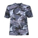 T-shirt  Percussion camo URBAIN-BLEU