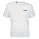 T-shirt  Percussion SECURITE BLANC