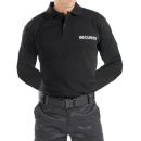 POLO PERCUSSION SECURITE MANCHES LONGUES NOIR