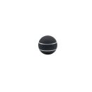 BOULE DE LEVIER JAKELE POUR BLASER R8 R93 NOIRE AVEC DOUBLE CERCLAGE ARGENT