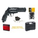 PACK TACTICAL UMAREX T4E HDR50 CAL 50 - 11 J (LASER, 100 BILLES, 5 CART CO2, MALLETTE)