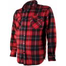 Chemise Somlys Polaire Treeland Carreaux Rouge