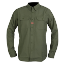 CHEMISE HART AIA DARK OLIVE 