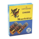 Munitions Meurtriere Cal.12 BG plombs 32g PAR 10