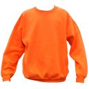 Sweat Col O Orange Fluo Sanglier Lovergreen