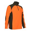 Pull polaire Percussion orange