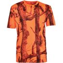 T-shirt de chasse ghostcamo fluo  Percussion