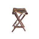 SIÈGE DE CHASSE BOST 60 CM EN BOIS AVEC ASSISE TISSU CAMO