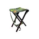 SIEGE DE CHASSE BEAUVOIR 55 CM EN BOIS AVEC ASSISE TISSU CAMO