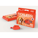 RÉPULSIF TICKLESS TIQUES À ULTRASON 0RANGE POUR CHIEN