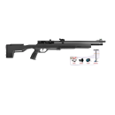 PACK CARABINE A AIR COMPRIME PCP CROSMAN ICON CAL.4.5 - 19.9J + POMPE + CIBLE + PORTE CIBLE + PLOMBS