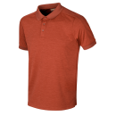 POLO HARKILA TECH DARK BURNT ORANGE taille 2XL