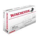 Balles WINCHESTER FMJ  Cal.40 S&W 165g