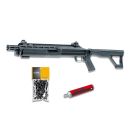 Pack fusil à pompe UMAREX t4e hdx 68 cal.68 40joules + 100 billes + 1 cartouches co2 