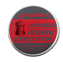 PLOMB UMAREX POWER EXECUTOR SANS PLOMB TETE RONDE CAL.4.5MM 0.44GR X200