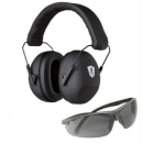 Casque Browning black tactical range kit + lunette 