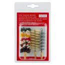 SET DE TROIS BROSSES SPIRALES POUR ARMES À CANON LISSE CAL.12