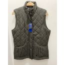 GILET SEELAND COTTAGE QUILT LADY BLACK OLIVE