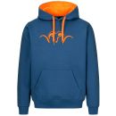 Pull sweatshirt BLASER Hoody marine/orange