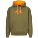 PULL SWEAT BLASER HOODY OLIVE