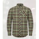 CHEMISE BLASER CHARLES MARRON/BLEUE