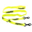 Laisse pour 2 chiens canihunt HUNTER Coupleur Plate Jaune 150 cm