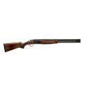 Fusil superposé HUGLU eagle bécassier cal.20/76 canon de 61cm gravure bécasse